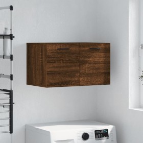 Wandschrank Holzwerkstoff Eiche braun 60x36,5x35 cm von vidaXL, Schließfächer und Lagerschränke - Ref: Foro24-830043, Preis: ...