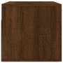 Eichenbrauner Wandschrank aus Holzwerkstoff, 80 x 36,5 x 35 cm von vidaXL, Schließfächer und Lagerschränke - Ref: Foro24-8300...