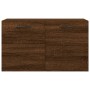 Wandschrank Holzwerkstoff Eiche braun 60x36,5x35 cm von vidaXL, Schließfächer und Lagerschränke - Ref: Foro24-830043, Preis: ...