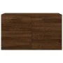 Wandschrank Holzwerkstoff Eiche braun 60x36,5x35 cm von vidaXL, Schließfächer und Lagerschränke - Ref: Foro24-830043, Preis: ...