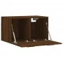 Wandschrank Holzwerkstoff Eiche braun 60x36,5x35 cm von vidaXL, Schließfächer und Lagerschränke - Ref: Foro24-830043, Preis: ...
