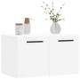 Weißer Wandschrank aus Holzwerkstoff, 60 x 36,5 x 35 cm von vidaXL, Schließfächer und Lagerschränke - Ref: Foro24-830044, Pre...