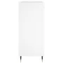 Mueble para discos madera contrachapada blanco 84,5x38x89 cm de vidaXL, Almacenamiento para CD y DVD - Ref: Foro24-831764, Pr...