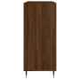 Scheibenschrank aus braunem Eichensperrholz, 84,5 x 38 x 89 cm von vidaXL, CD- und DVD-Speicher - Ref: Foro24-831771, Preis: ...