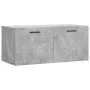 Concrete gray engineered wood wall cabinet 80x36.5x35 cm by vidaXL, Lockers and storage cabinets - Ref: Foro24-830096, Price:...