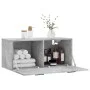 Concrete gray engineered wood wall cabinet 80x36.5x35 cm by vidaXL, Lockers and storage cabinets - Ref: Foro24-830096, Price:...