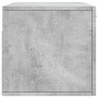 Betongrauer Wandschrank aus Holzwerkstoff, 80 x 36,5 x 35 cm von vidaXL, Schließfächer und Lagerschränke - Ref: Foro24-830096...