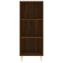Engineered wood brown oak sideboard 34.5x32.5x90 cm by vidaXL, Sideboards - Ref: Foro24-828723, Price: 46,66 €, Discount: %