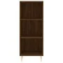 Engineered wood brown oak sideboard 34.5x32.5x90 cm by vidaXL, Sideboards - Ref: Foro24-828723, Price: 46,09 €, Discount: %