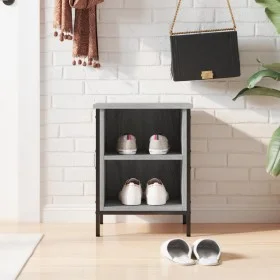 Sonoma gray engineered wood shoe rack 38x35x50 cm by vidaXL, Shoe racks and shoe organizers - Ref: Foro24-831831, Price: 33,9...