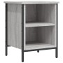 Sonoma graues Schuhregal aus Holzwerkstoff, 38 x 35 x 50 cm von vidaXL, Schuhregale und Schuhorganisatoren - Ref: Foro24-8318...