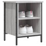 Sonoma graues Schuhregal aus Holzwerkstoff, 38 x 35 x 50 cm von vidaXL, Schuhregale und Schuhorganisatoren - Ref: Foro24-8318...