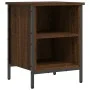 Engineered wood shoe rack, brown oak, 38x35x50 cm by vidaXL, Shoe racks and shoe organizers - Ref: Foro24-831832, Price: 33,7...