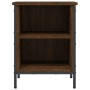 Engineered wood shoe rack, brown oak, 38x35x50 cm by vidaXL, Shoe racks and shoe organizers - Ref: Foro24-831832, Price: 34,2...
