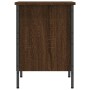 Engineered wood shoe rack, brown oak, 38x35x50 cm by vidaXL, Shoe racks and shoe organizers - Ref: Foro24-831832, Price: 34,2...