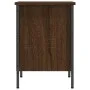 Engineered wood shoe rack, brown oak, 38x35x50 cm by vidaXL, Shoe racks and shoe organizers - Ref: Foro24-831832, Price: 33,7...