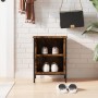 Engineered wood smoked oak shoemaker 38x35x50 cm by vidaXL, Shoe racks and shoe organizers - Ref: Foro24-831830, Price: 32,48...