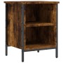 Engineered wood smoked oak shoemaker 38x35x50 cm by vidaXL, Shoe racks and shoe organizers - Ref: Foro24-831830, Price: 32,48...