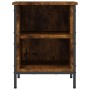Engineered wood smoked oak shoemaker 38x35x50 cm by vidaXL, Shoe racks and shoe organizers - Ref: Foro24-831830, Price: 32,48...