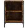 Engineered wood smoked oak shoemaker 38x35x50 cm by vidaXL, Shoe racks and shoe organizers - Ref: Foro24-831830, Price: 32,08...