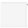 White engineered wood wall cabinet 80x36.5x35 cm by vidaXL, Lockers and storage cabinets - Ref: Foro24-830052, Price: 47,09 €...