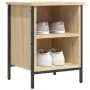 Zapatero madera de ingeniería roble Sonoma 38x35x50 cm by vidaXL, Shoe racks and shoe organizers - Ref: Foro24-831829, Price:...