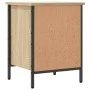 Zapatero madera de ingeniería roble Sonoma 38x35x50 cm by vidaXL, Shoe racks and shoe organizers - Ref: Foro24-831829, Price:...