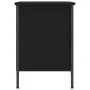 Schwarzes Schuhregal aus Holzwerkstoff, 69 x 35 x 50 cm von vidaXL, Schuhregale und Schuhorganisatoren - Ref: Foro24-831833, ...