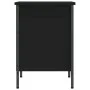 Zapatero madera de ingeniería negro 38x35x50 cm de vidaXL, Zapateros y organizadores de calzado - Ref: Foro24-831828, Precio:...