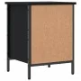 Schwarzes Schuhregal aus Holzwerkstoff, 38 x 35 x 50 cm von vidaXL, Schuhregale und Schuhorganisatoren - Ref: Foro24-831828, ...