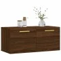 Eichenbrauner Wandschrank aus Holzwerkstoff, 80 x 36,5 x 35 cm von vidaXL, Schließfächer und Lagerschränke - Ref: Foro24-8300...