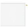 Wandschrank Holzwerkstoff weiß 80x36,5x35 cm von vidaXL, Schließfächer und Lagerschränke - Ref: Foro24-830060, Preis: 52,13 €...