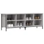 Sonoma graues Holzwerkstoff Zapatero 131x35x50 cm von vidaXL, Schuhregale und Schuhorganisatoren - Ref: Foro24-831851, Preis:...
