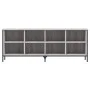 Sonoma graues Holzwerkstoff Zapatero 131x35x50 cm von vidaXL, Schuhregale und Schuhorganisatoren - Ref: Foro24-831851, Preis:...