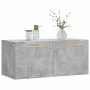 Concrete gray engineered wood wall cabinet 80x36.5x35 cm by vidaXL, Lockers and storage cabinets - Ref: Foro24-830064, Price:...