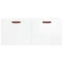Glossy white engineered wood wall cabinet 80x36.5x35 cm by vidaXL, Lockers and storage cabinets - Ref: Foro24-830054, Price: ...