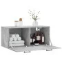 Wall-mounted cabinet made of gray concrete wood engineering 80x36.5x35 cm by vidaXL, Lockers and storage cabinets - Ref: Foro...