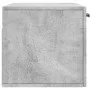 Wall-mounted cabinet made of gray concrete wood engineering 80x36.5x35 cm by vidaXL, Lockers and storage cabinets - Ref: Foro...