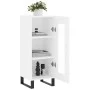 Weißes Sideboard aus Holzwerkstoff, 34,5 x 34 x 90 cm von vidaXL, Sideboards - Ref: Foro24-828820, Preis: 48,00 €, Rabatt: %