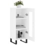 Weißes Sideboard aus Holzwerkstoff, 34,5 x 34 x 90 cm von vidaXL, Sideboards - Ref: Foro24-828820, Preis: 48,42 €, Rabatt: %