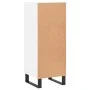 White engineered wood sideboard 34.5x34x90 cm by vidaXL, Sideboards - Ref: Foro24-828820, Price: 48,00 €, Discount: %