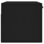 Wandschrank Holzwerkstoff schwarz 80x36,5x35 cm von vidaXL, Schließfächer und Lagerschränke - Ref: Foro24-830069, Preis: 48,4...