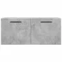 Wandschrank aus grauem Betonwerkstoff 80x36,5x35 cm von vidaXL, Schließfächer und Lagerschränke - Ref: Foro24-830104, Preis: ...