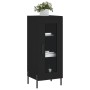 Black plywood sideboard 34.5x34x90 cm by vidaXL, Sideboards - Ref: Foro24-828805, Price: 65,17 €, Discount: %