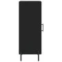 Aparador de madera contrachapada negro 34,5x34x90 cm de vidaXL, Aparadores - Ref: Foro24-828805, Precio: 64,35 €, Descuento: %