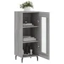 Sonoma gray engineered wood sideboard 34.5x34x90 cm by vidaXL, Sideboards - Ref: Foro24-828818, Price: 61,82 €, Discount: %