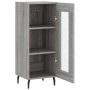 Sonoma graues Sideboard aus Holzwerkstoff, 34,5 x 34 x 90 cm von vidaXL, Sideboards - Ref: Foro24-828818, Preis: 62,62 €, Rab...
