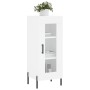 Sideboard aus weißem Holzwerkstoff 34,5x34x90 cm von vidaXL, Sideboards - Ref: Foro24-828804, Preis: 48,11 €, Rabatt: %