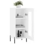 Aparador madera de ingeniería blanco 34,5x34x90 cm de vidaXL, Aparadores - Ref: Foro24-828804, Precio: 47,69 €, Descuento: %