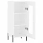Aparador madera de ingeniería blanco 34,5x34x90 cm de vidaXL, Aparadores - Ref: Foro24-828804, Precio: 47,69 €, Descuento: %